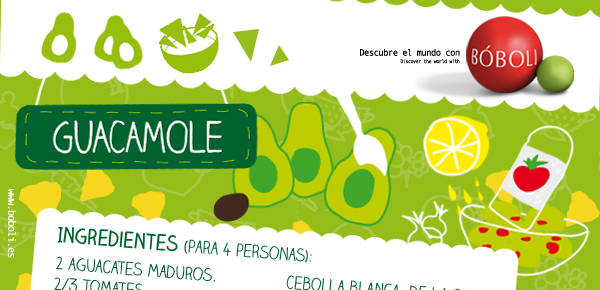 RECETA BÓBOLI GUACAMOLE