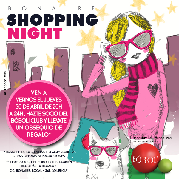 SHOPPING NIGHT BONAIRE BÓBOLI