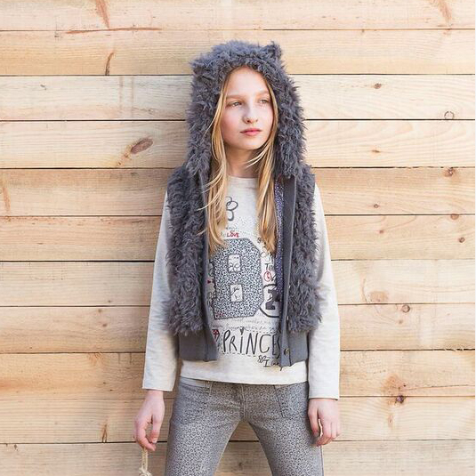 Chaleco de pelo de boboli