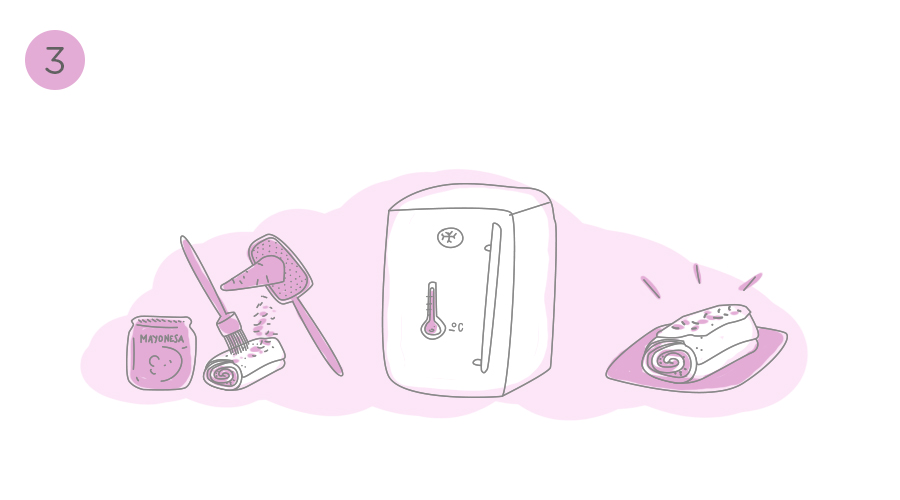 Dia 40 Pastel vegetal de pan de molde 003