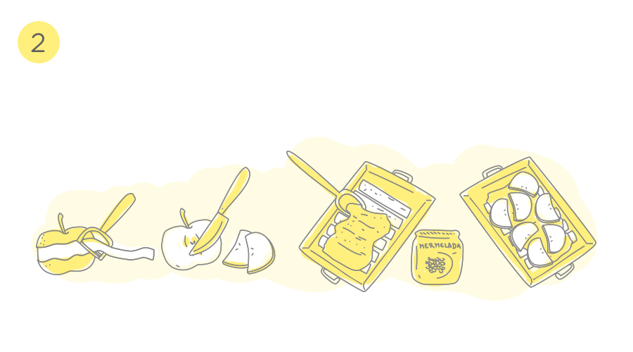 Dia 41 Pastel de manzana y miel 002