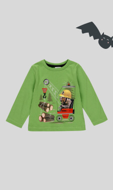 Maglietta jersey liscio per bimbo