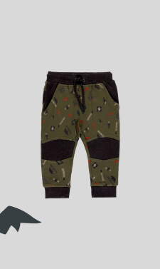 Pantaloni felpati per bimbo